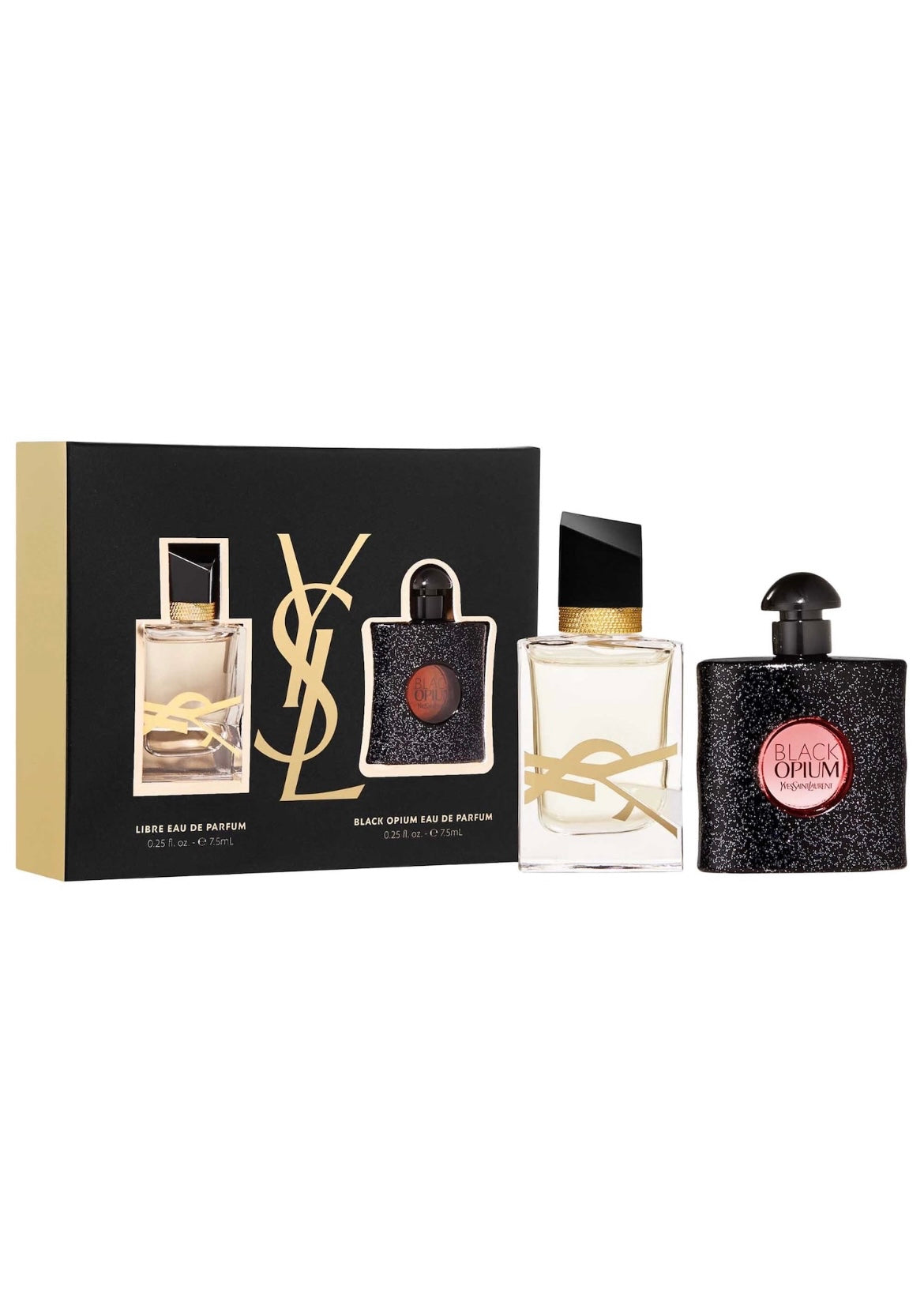 Yves Saint Laurent Mini Black Opium & Libre Eau de Parfum Set