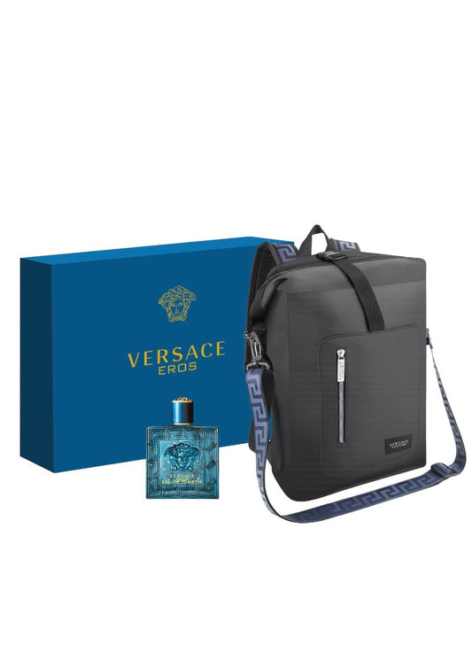 Versace Eros Cologne Backpack Set