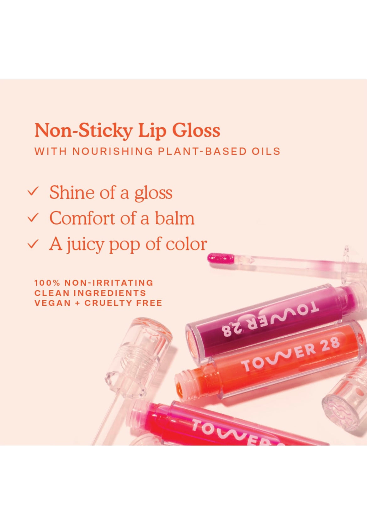 Tower 28 ShineOn Lip Jelly Non-Sticky Gloss