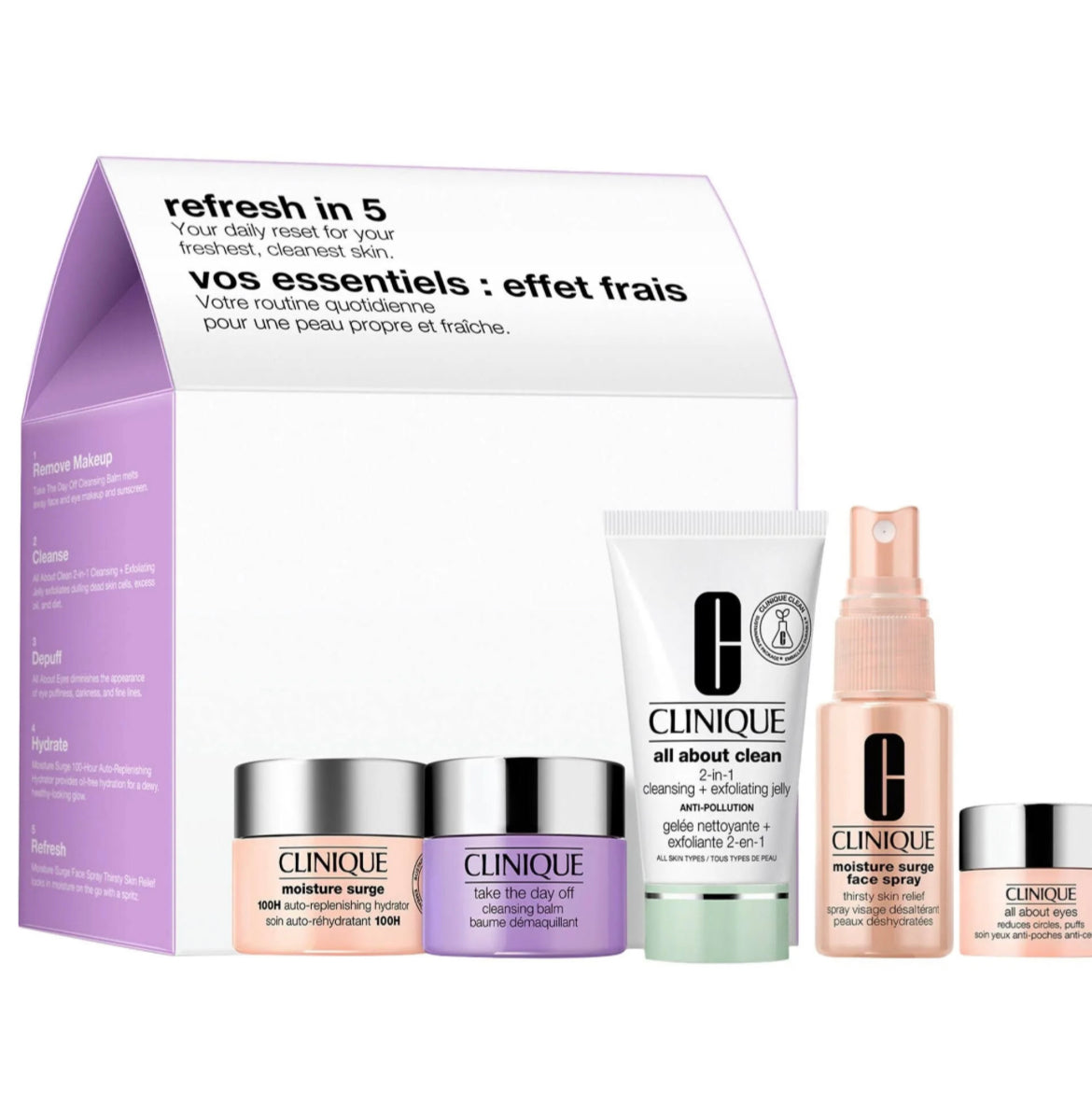 Clinique Refresh in 5 kit